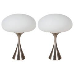 Glass Mushroom Lamps by Laurel Lamp Company