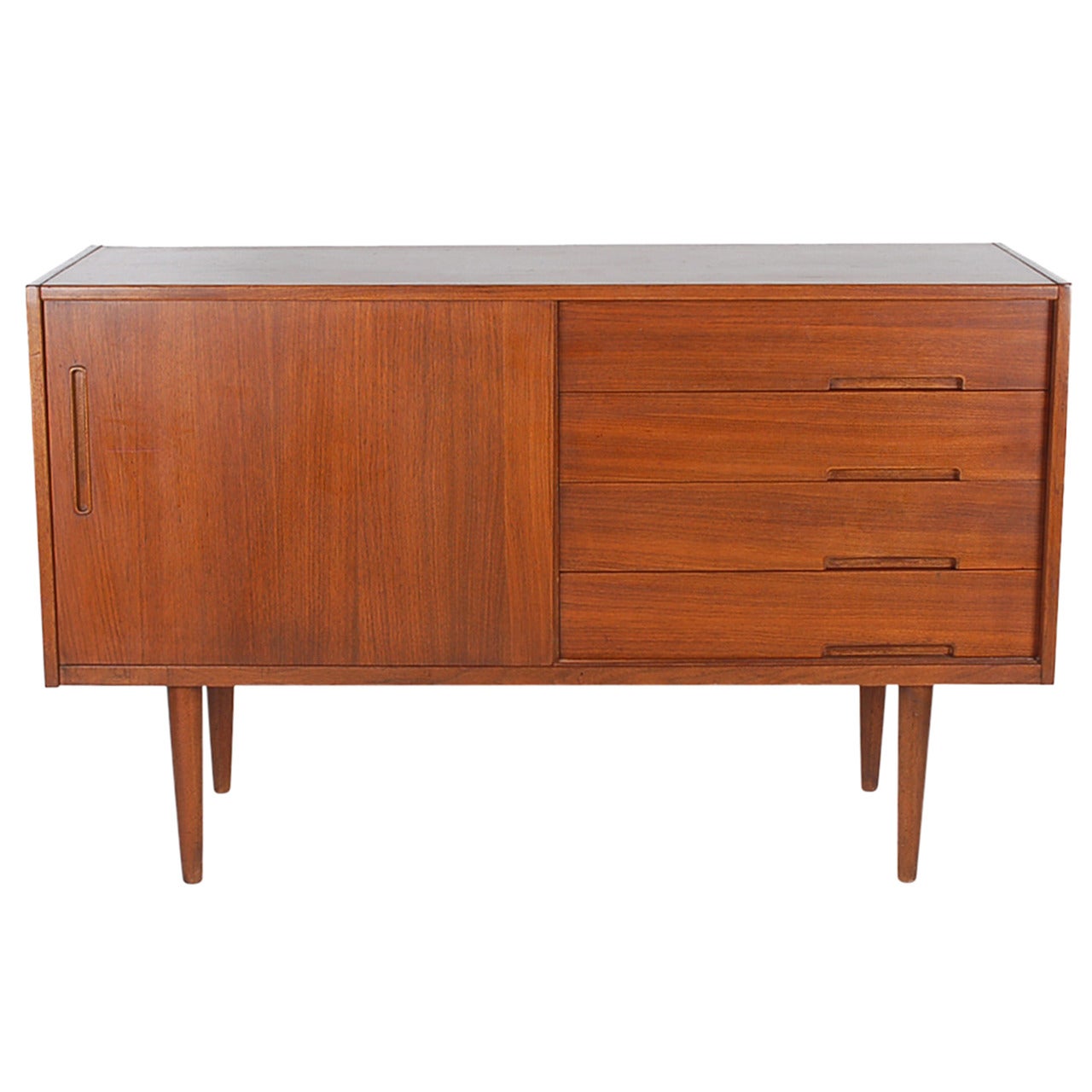 Nils Jonsson for Troeds Danish Modern Teak Credenza