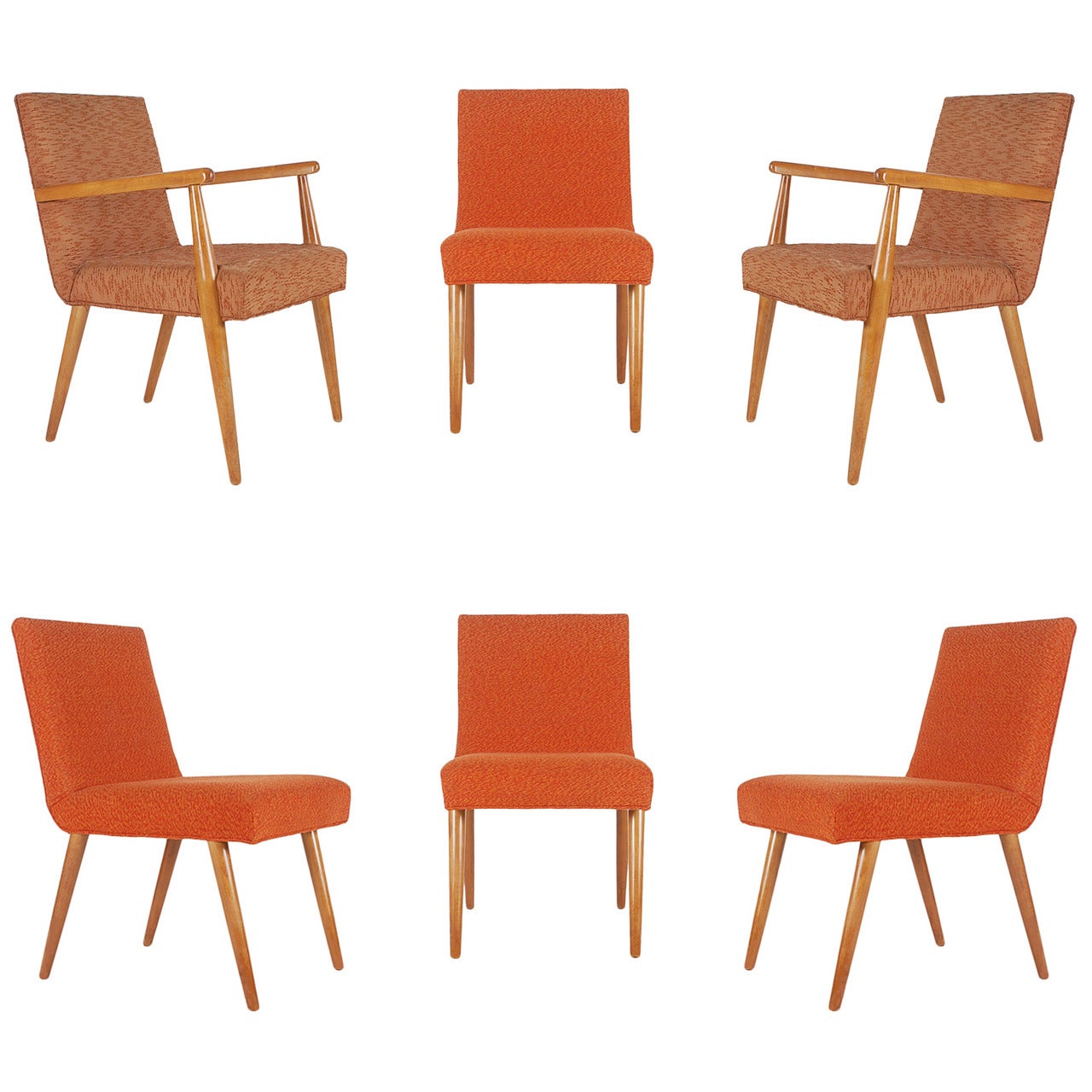 T.H. Robsjohn-Gibbings for Widdicomb Dining Chairs For Sale