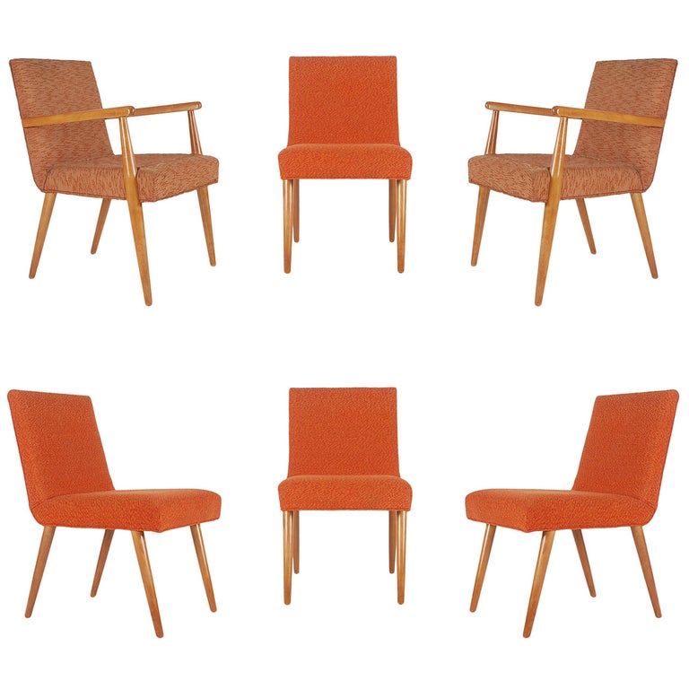 T.H. Robsjohn-Gibbings for Widdicomb Dining Chairs For Sale
