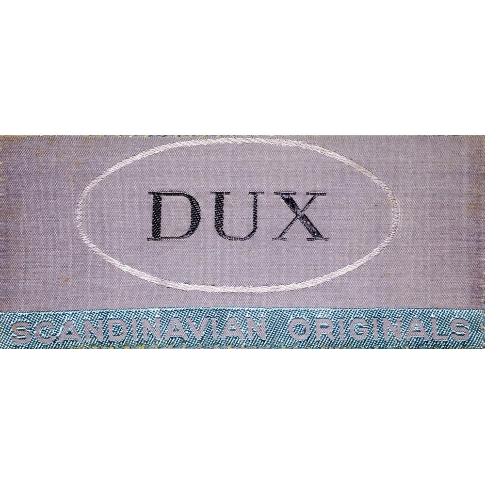 Pair of Highback Scandinavian Lounge Chairs by Dux In Distressed Condition In Philadelphia, PA