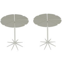 Pair of Richard Schultz Petal Side Tables for Knoll