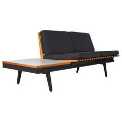 George Nelson Herman Miller Steel Frame Modular Sofa and Table for Herman Miller