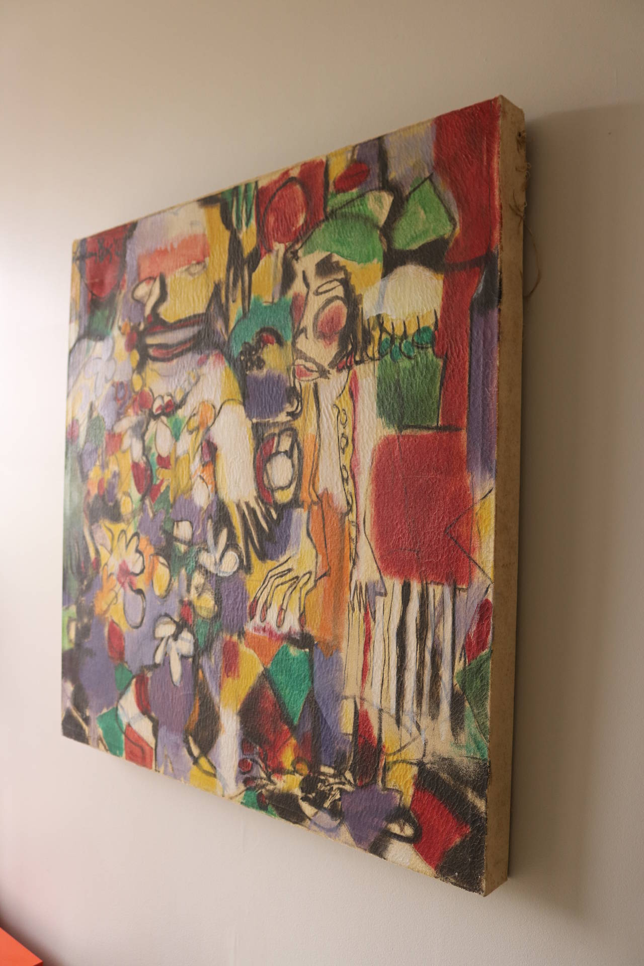 Modern Oil on Canvas Painting by Lindsay Bos, 1966