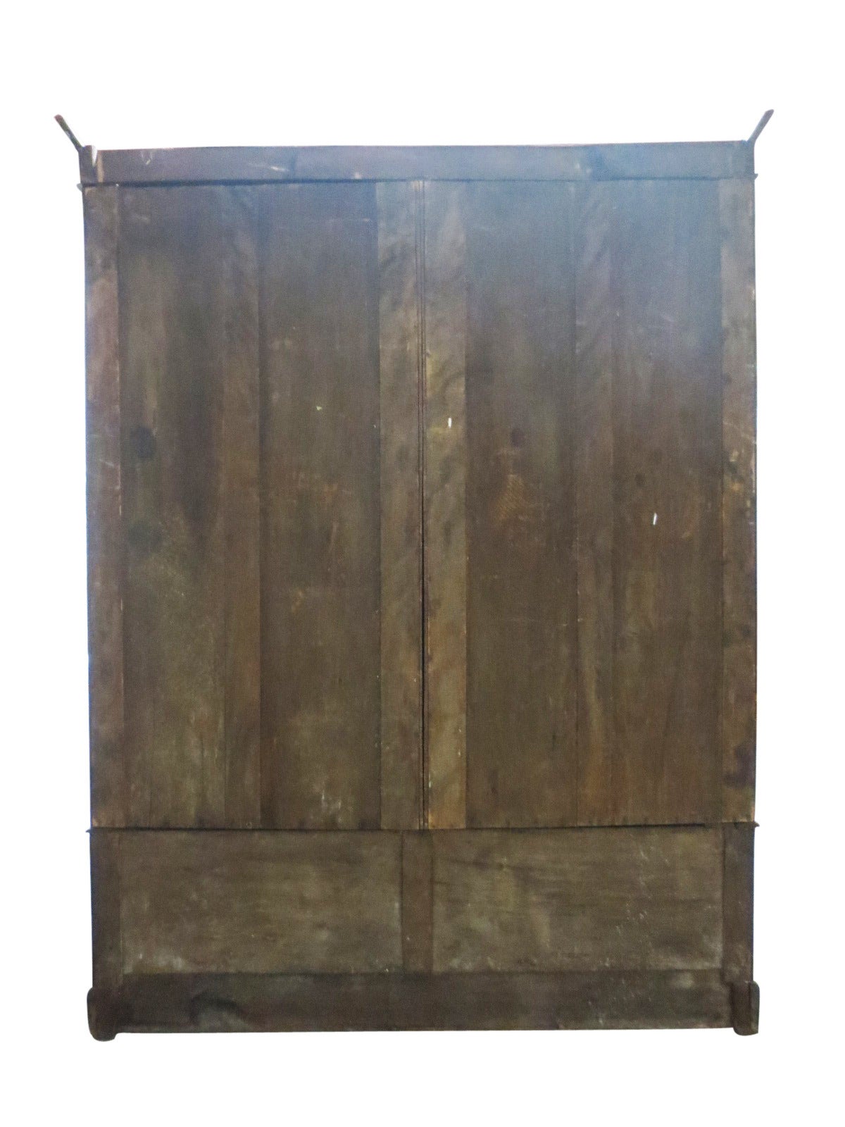 19th Century Collapsible Armoire with Mirrored Doors For Sale