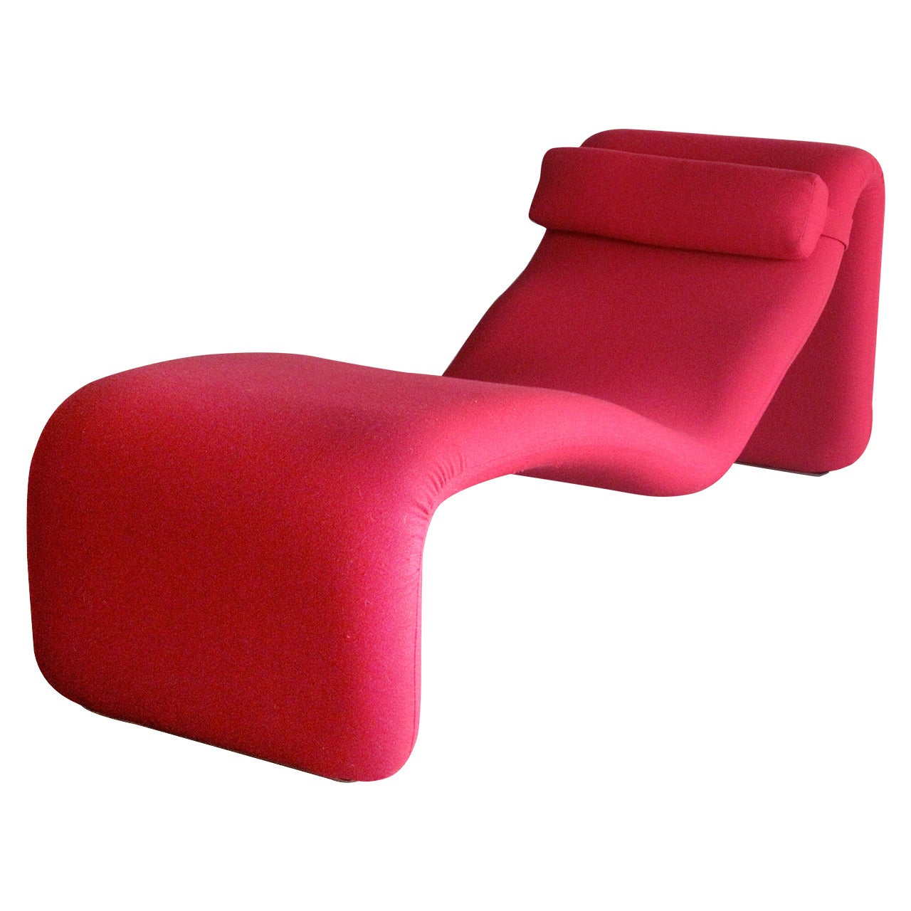 Olivier Mourgue 'Djinn' Chaise Longue Made by Airborne, France, circa 1963 For Sale