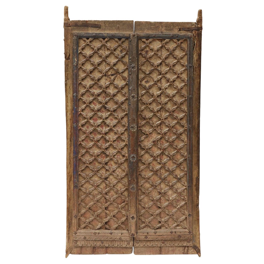 Mughal Carved Door For Sale