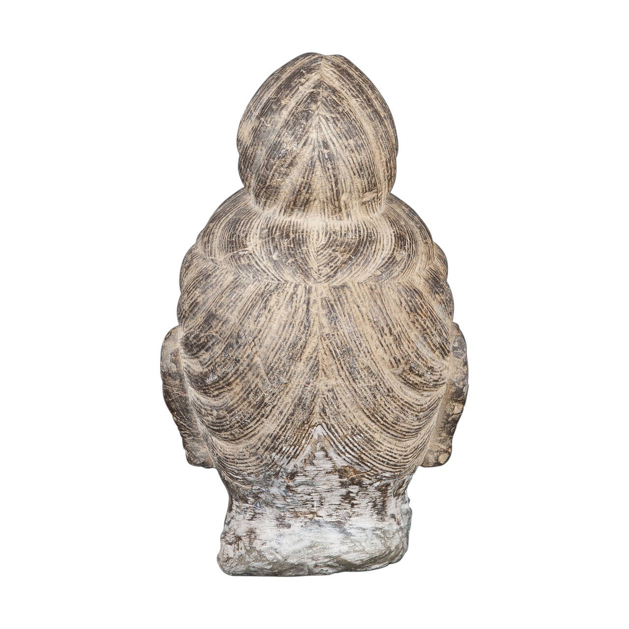 Chinese Stone Buddha Head For Sale