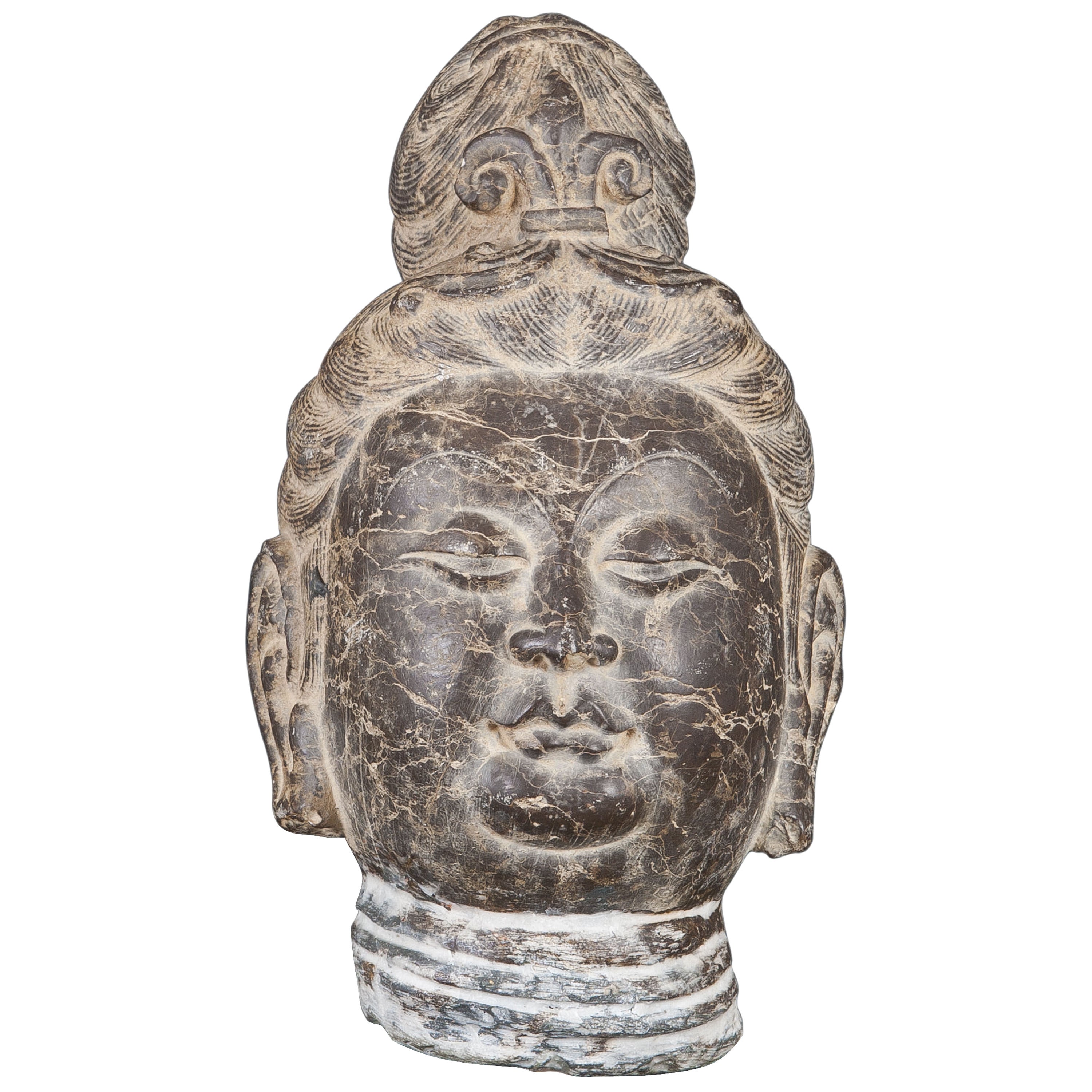 Stone Buddha Head For Sale