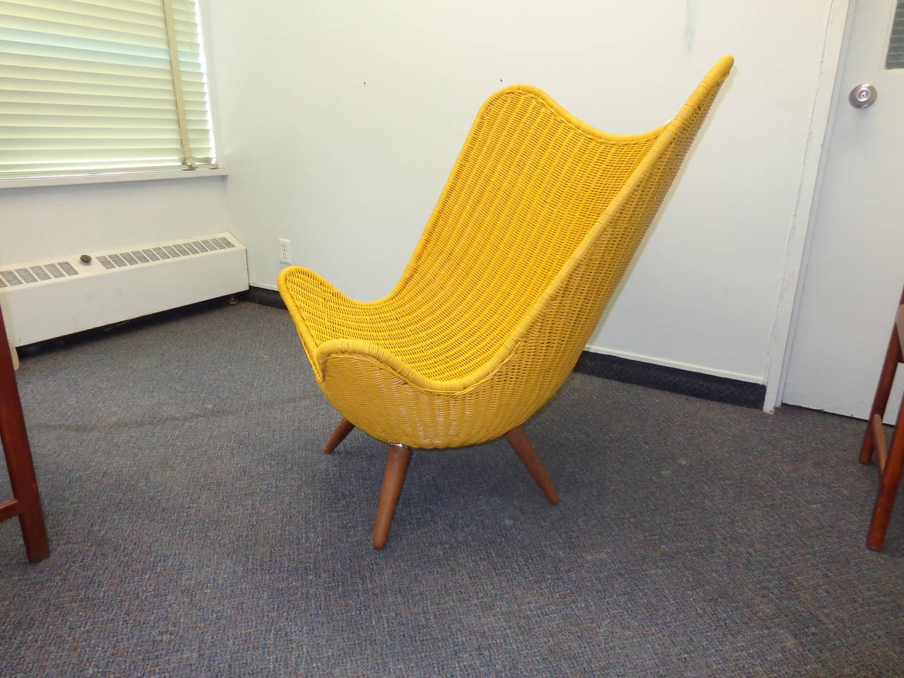 Rattan butterfly chair by Knud Vinther, Corollo.dk 3 at 1stdibs