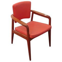 Teak Armchair by Sigvard Bernadotte, the Prince of Sweden