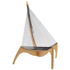 Retro Harp Chair by Jorgen Hovelskov in Ashe 40th Anniversary Production