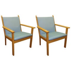 Hans J Wegner Armchair Manufactured by GETAMA 7