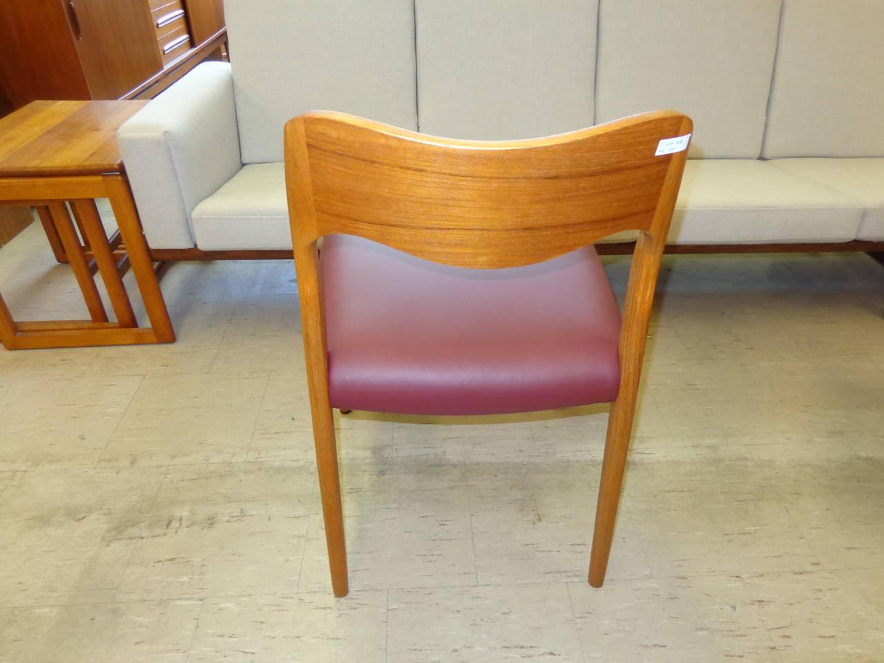Danish Niels O. Moller, 11 Model 71 Teak Dining Chairs with Leather For Sale