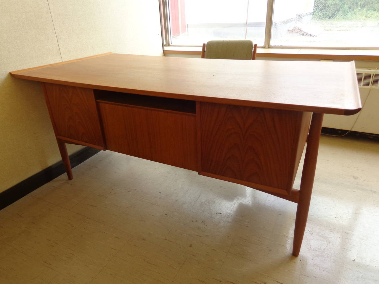 Danish Arne Vodder Teak Desk