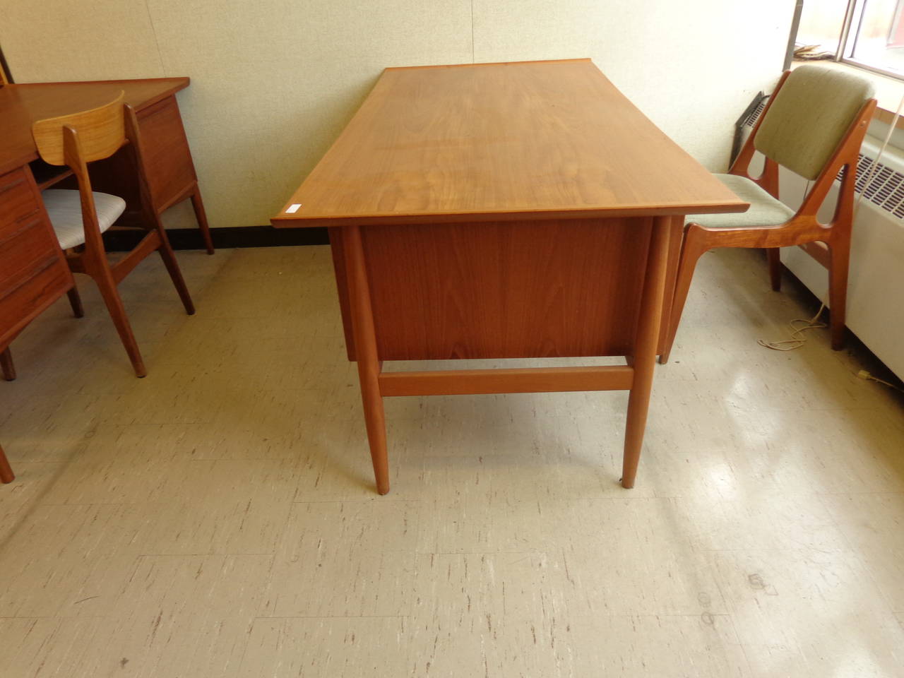 Mid-20th Century Arne Vodder Teak Desk