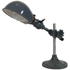 O.C. White Industrial Table Lamp in Original Finish 1