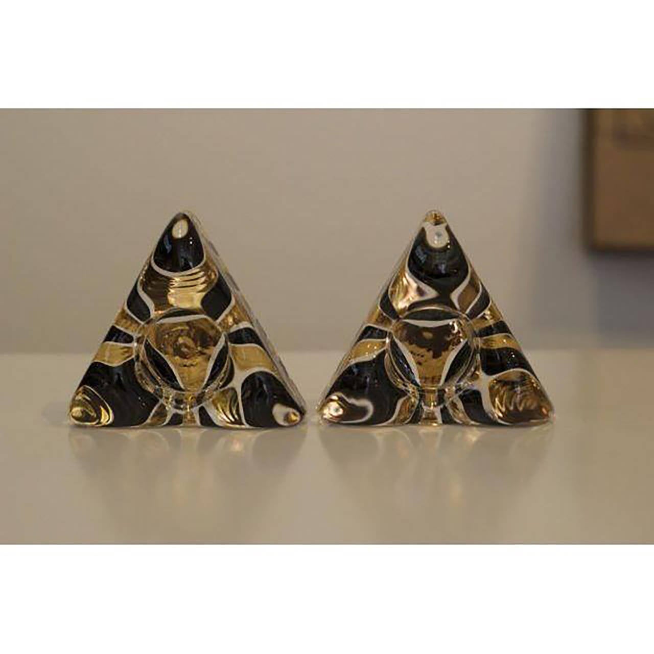 Pair of Vintage Kosta Boda Votives