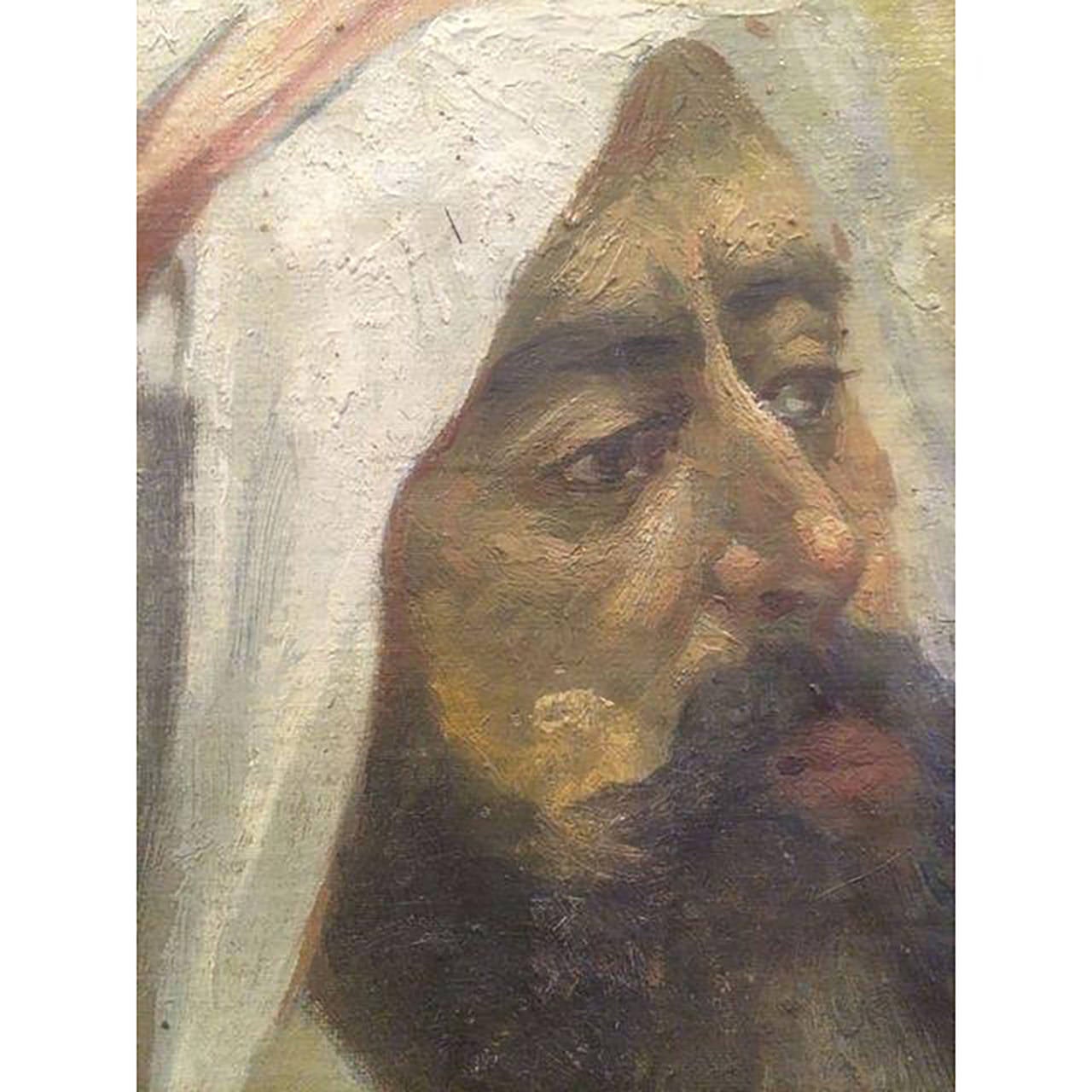 Early 20th Century Donato Buongiornio Oil Painting