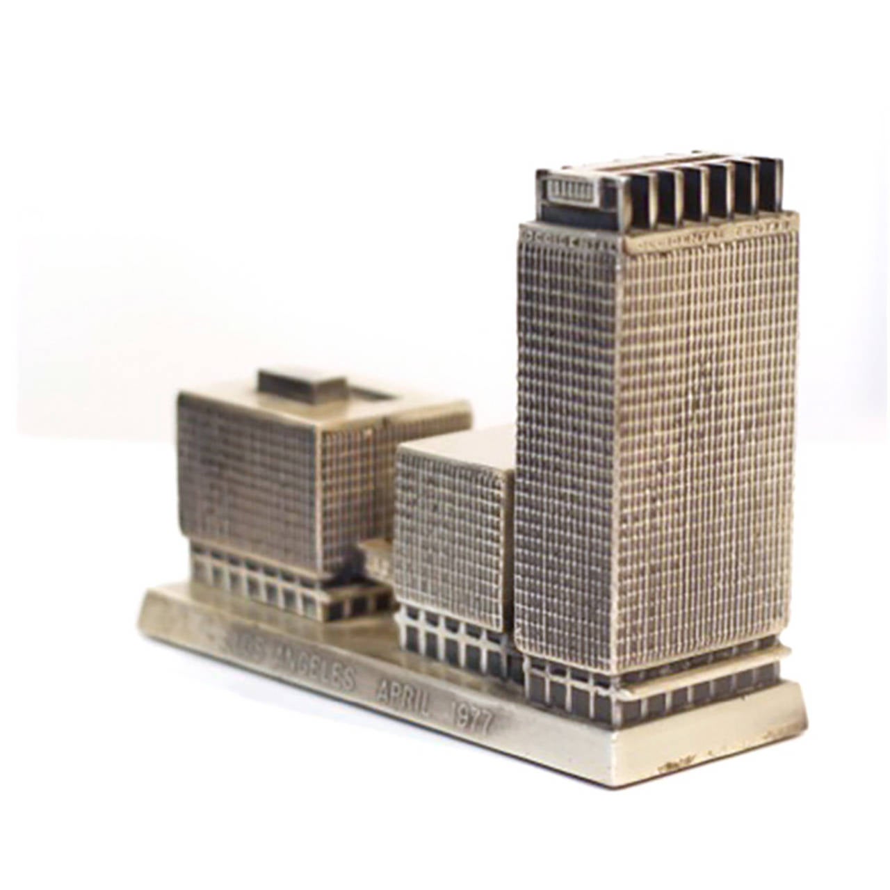 Midcentury Los Angeles Office Building Bank/Sculpture