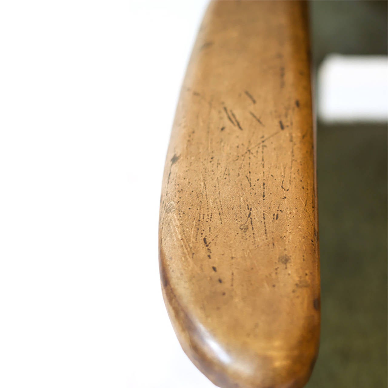 Contemporary Pair of Custom Olive Green Pony Hide Side Chairs