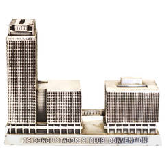 Midcentury Los Angeles Office Building Bank/Sculpture