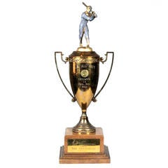 Vintage Baseball Trophy