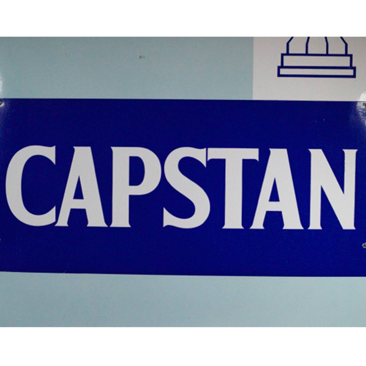 1930s Porcelain British Cigarette Sign