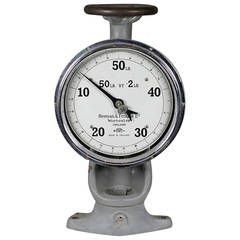 Antique Pre-War British Industrial Scale by Heenan & Froude