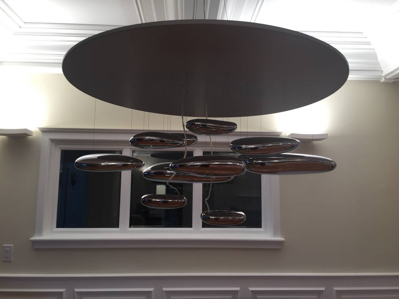 Contemporary Artemide Mercury Suspension Light