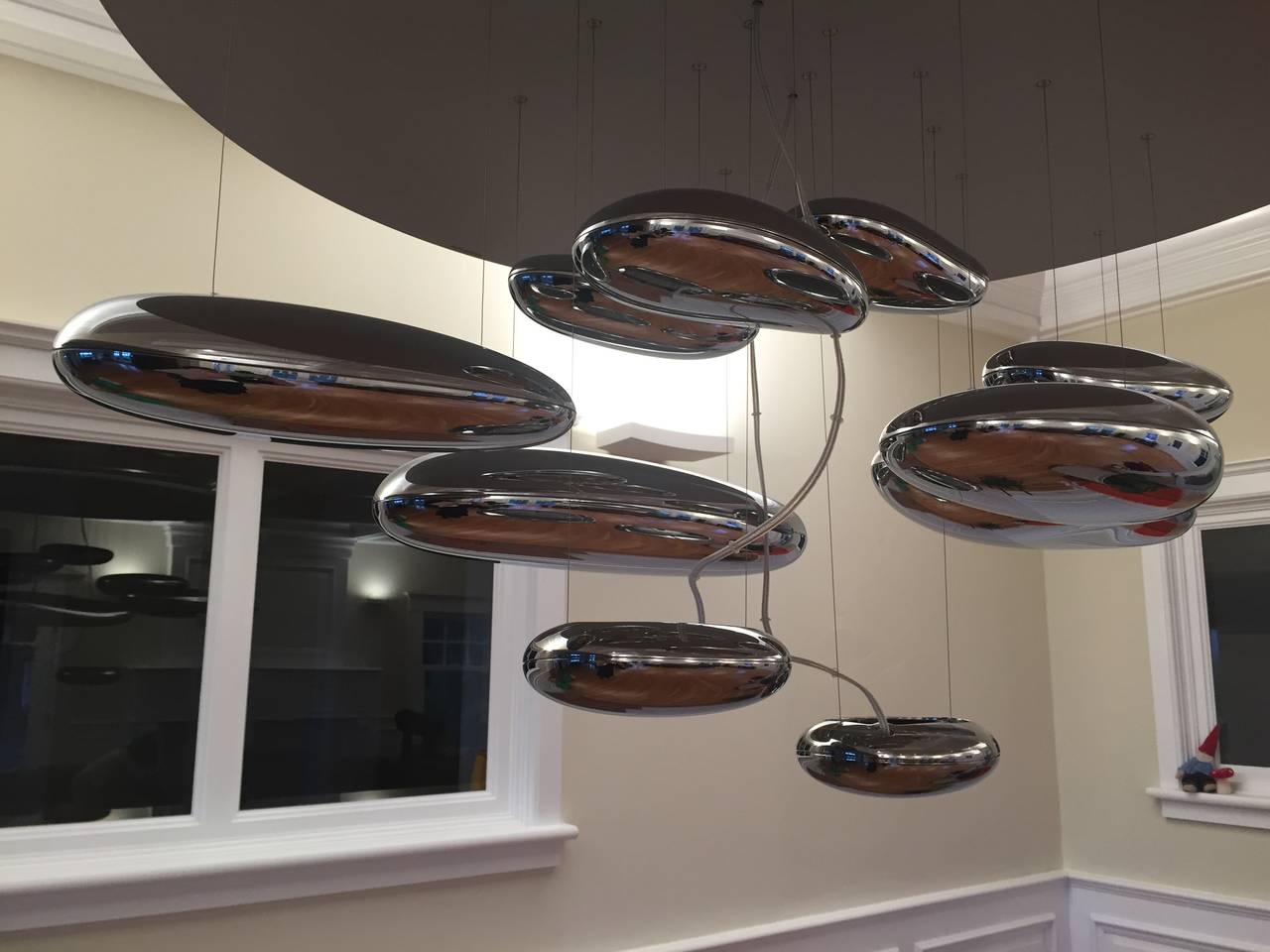 Artemide Mercury Suspension Light In Excellent Condition In San Francisco, CA
