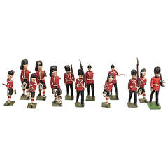 Lead English Toy Soldiers