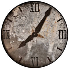 Retro Monumental Faux Clock