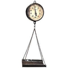 Used Early 20th Century Hanging Produce Scale