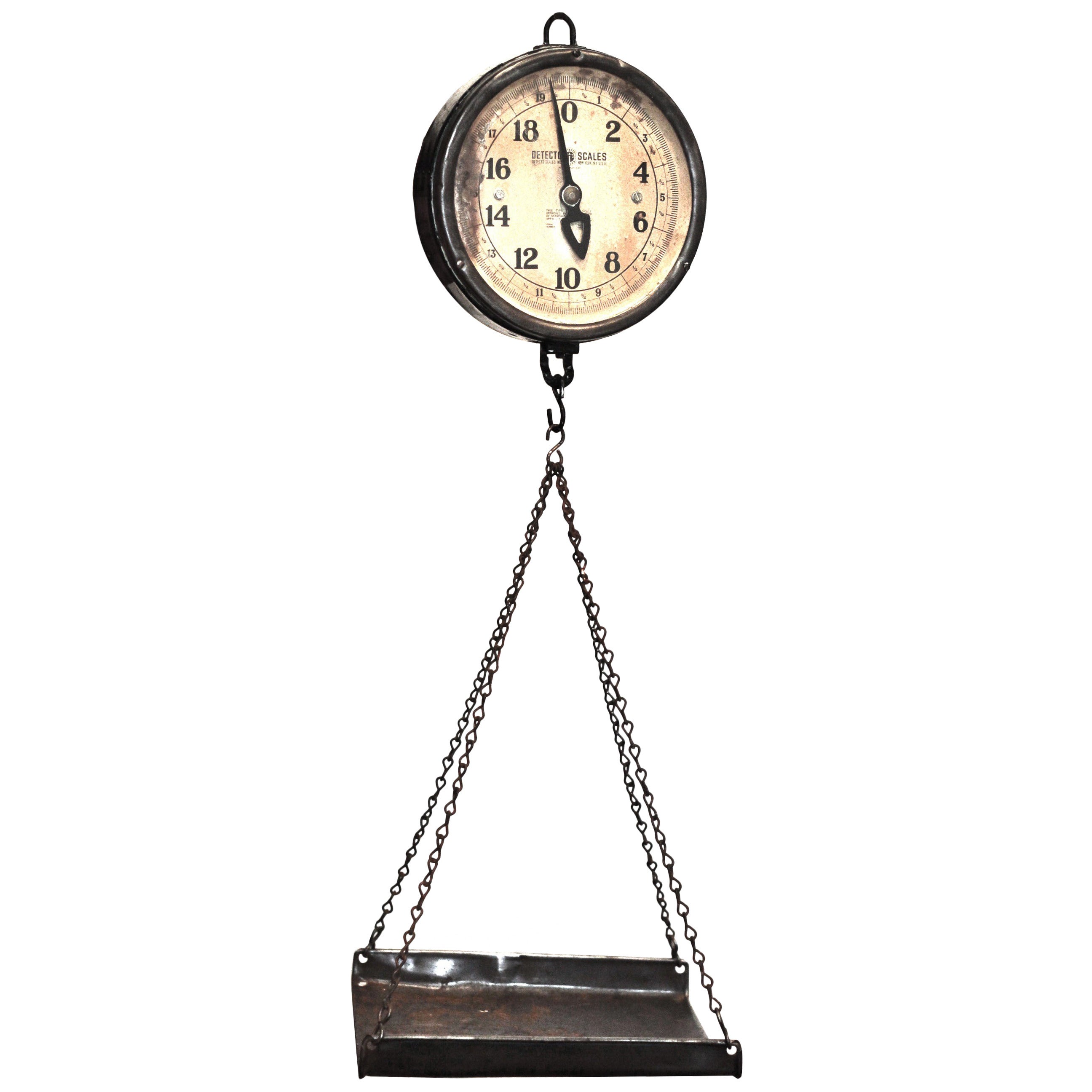Early 20th Century Hanging Produce Scale