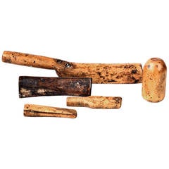 Late 18th to Early19th Century Primitive Cobbler's Tools