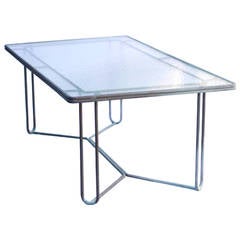 Verdigris Bronze Walter Lamb Dining Table