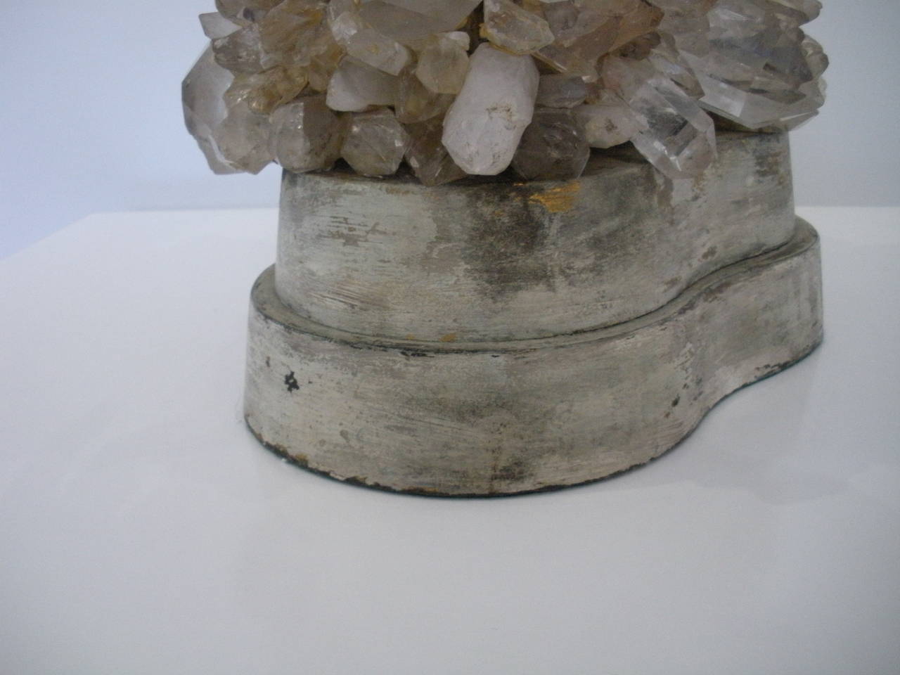 Carole Stupell Rock Crystal Lamp:  1950 1