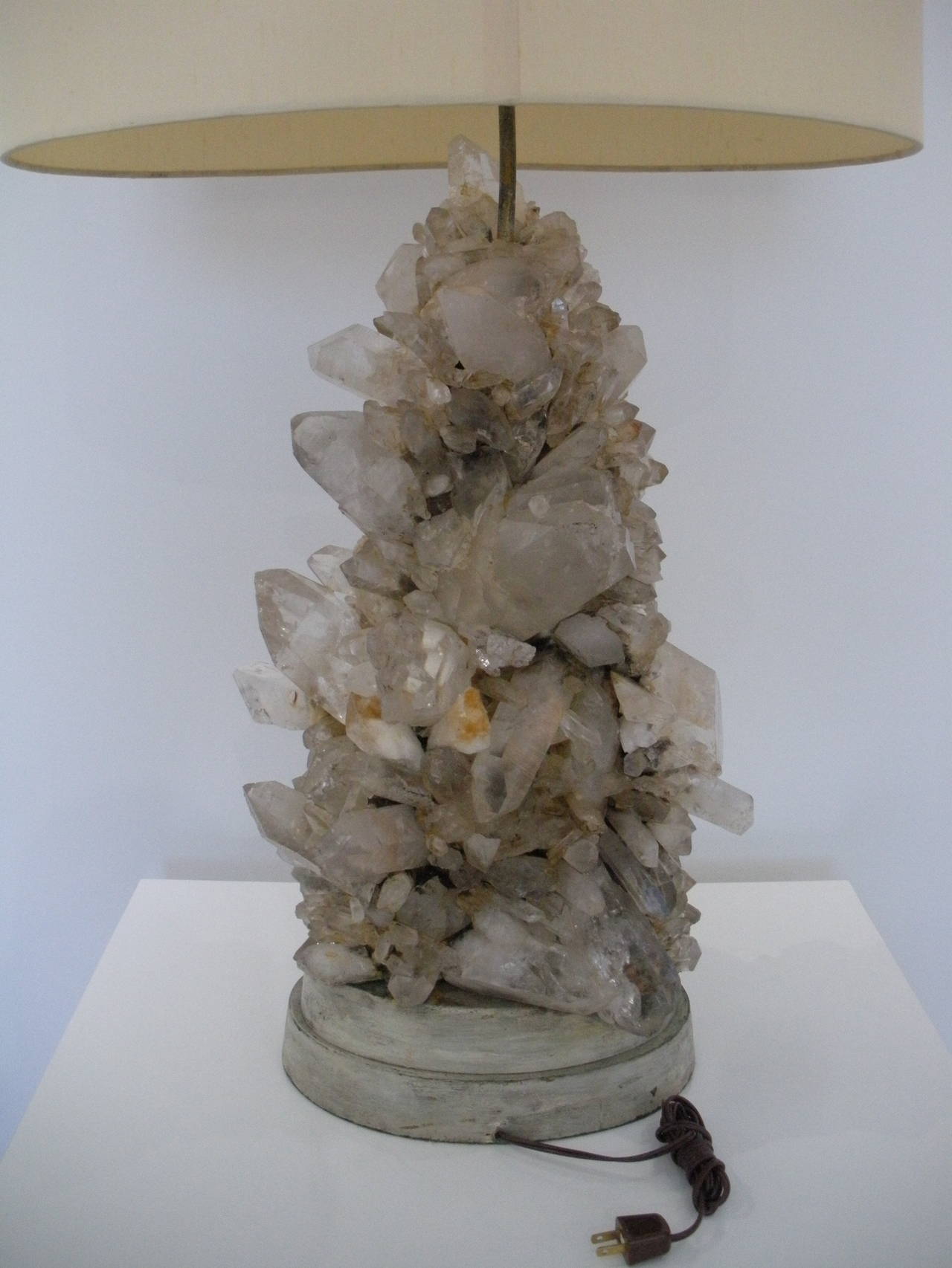 Carole Stupell Rock Crystal Lamp:  1950 5