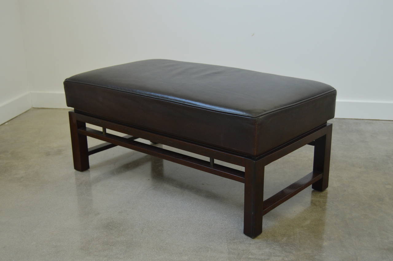 Pair of Leather Benches 2