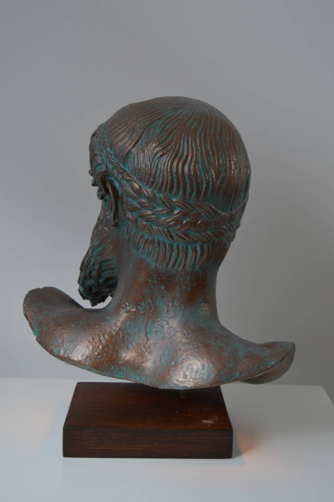 Gréco-romain Sculpture enluminée de l'