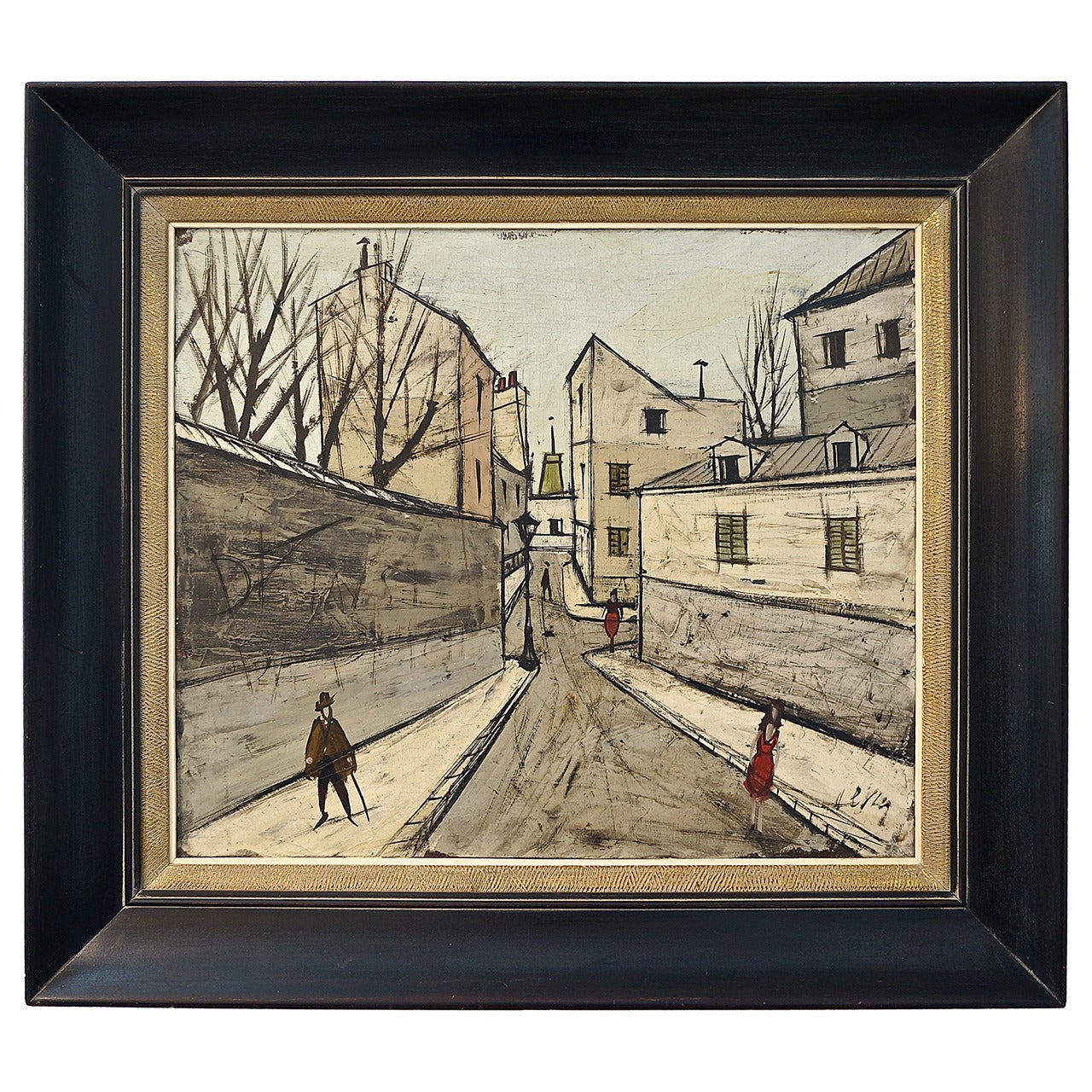 Midcentury Painting by the Iconic French Artist Charles Levier