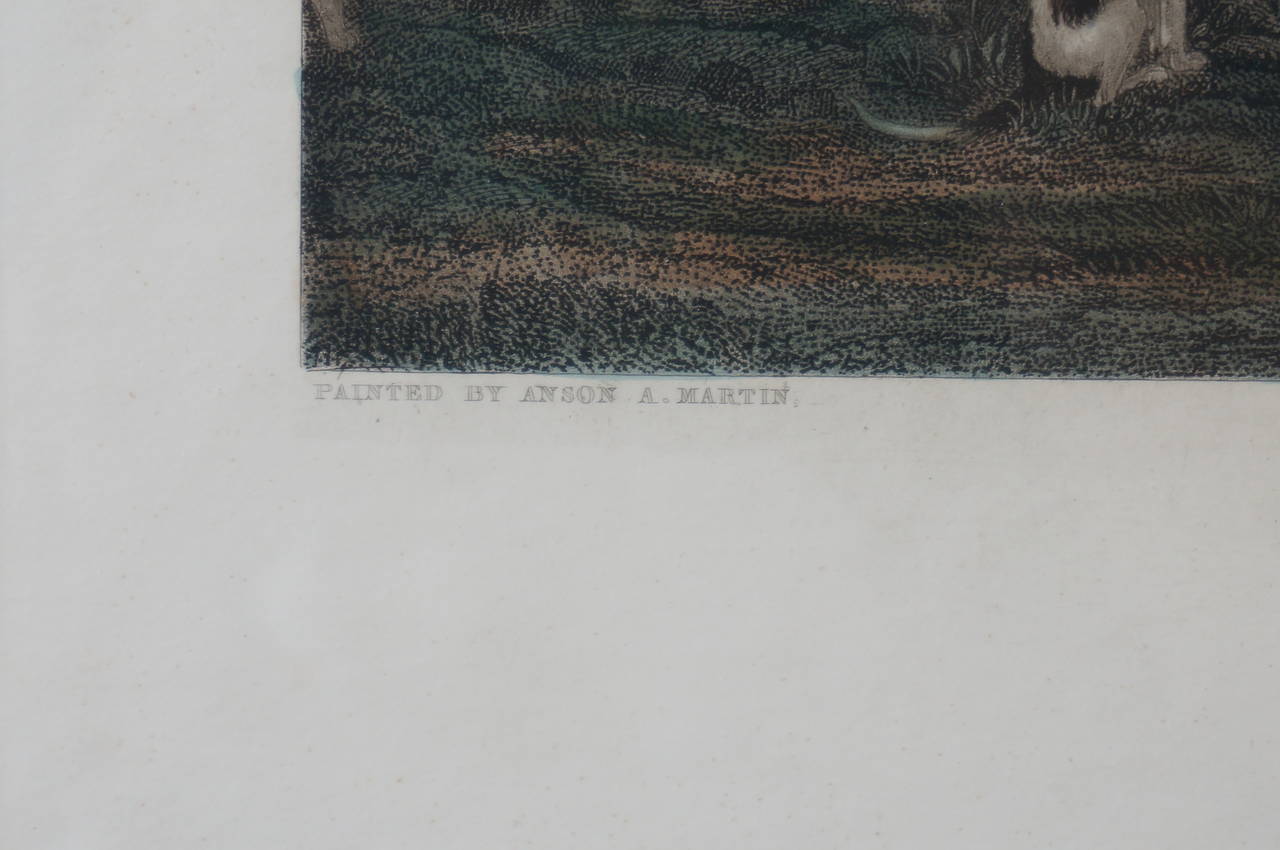 Mid-19th Century Pair of 19th Century Engravings of English Fox Hunting Scenes