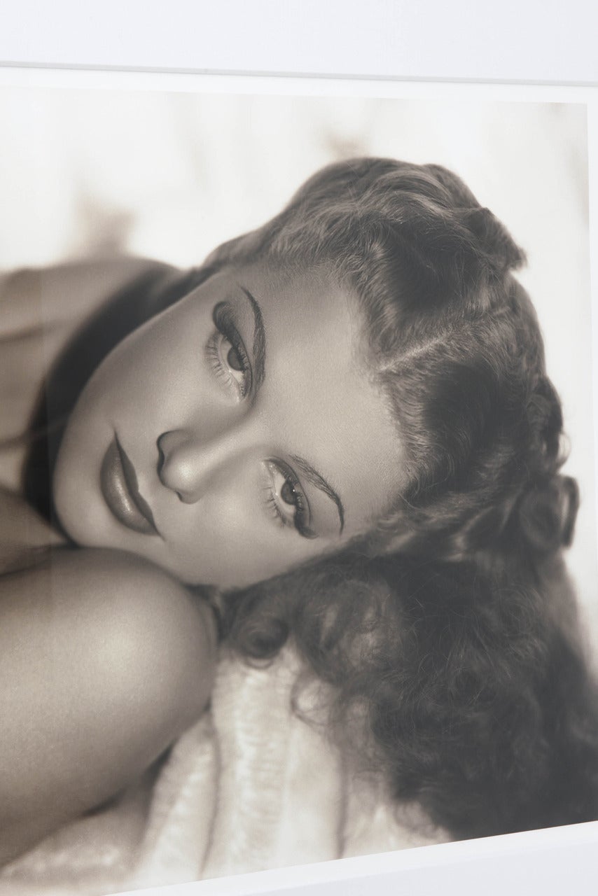 Large Scale, Iconic Photograph of Ann Sheridan:  George Hurrell 1938 1