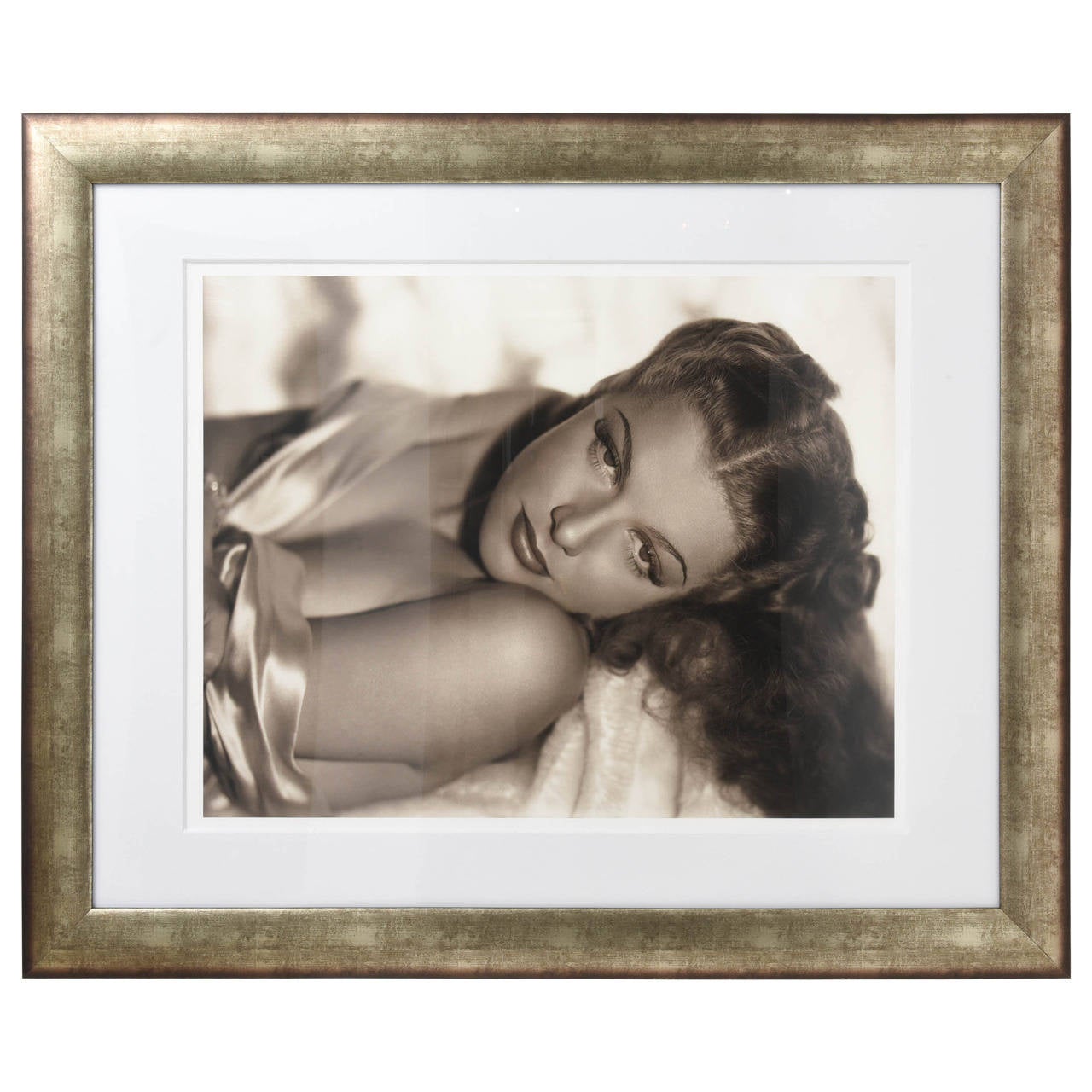 Large Scale, Iconic Photograph of Ann Sheridan:  George Hurrell 1938