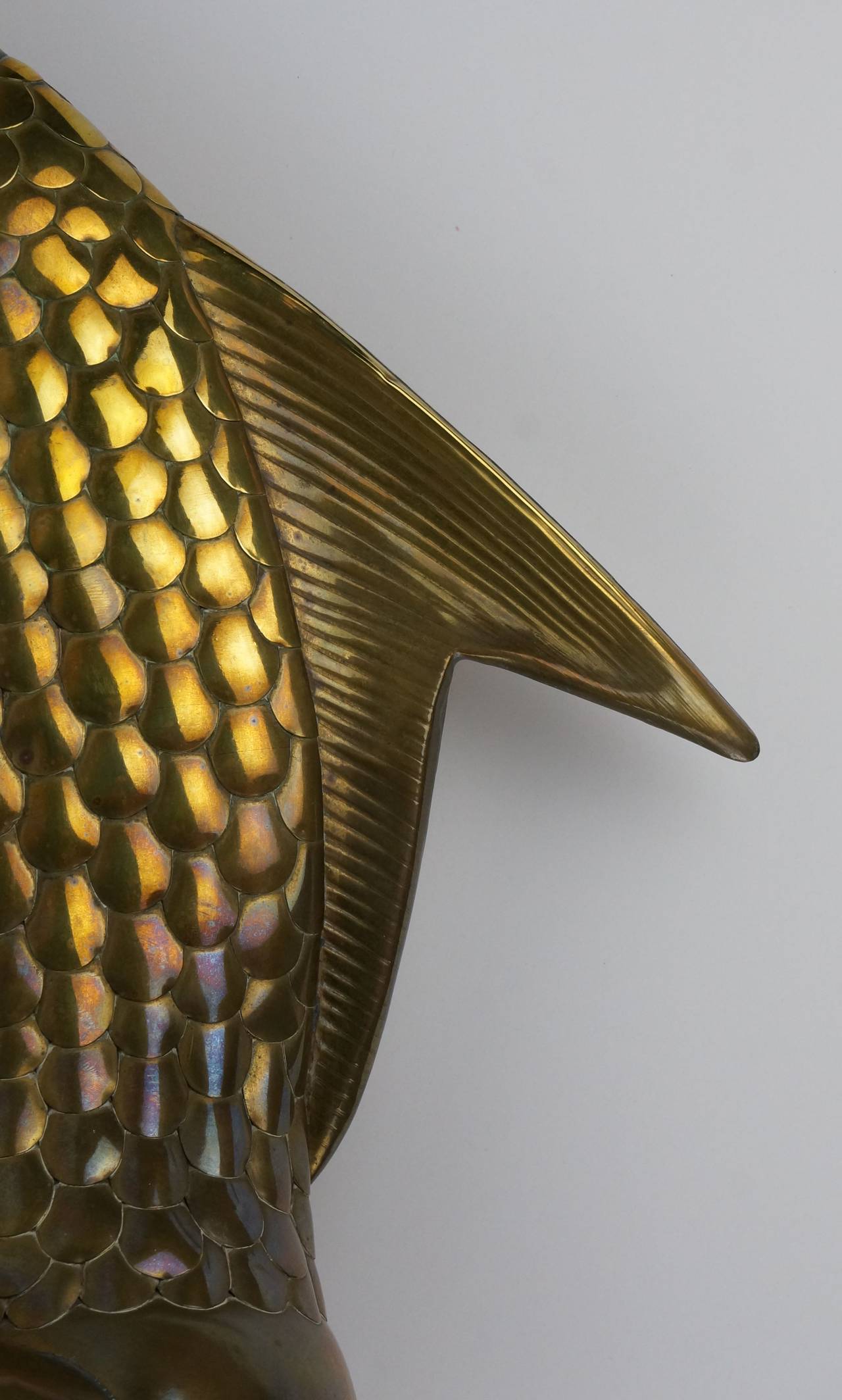 Mexican Surrealist Brass Sculpture in the Style of Sergio Bustamante, Mano Gonzalez