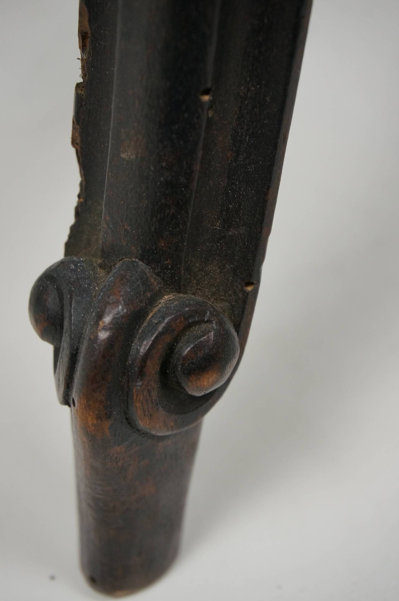 Pair of Louis XV Revival Walnut Stools, France, circa 1880 3