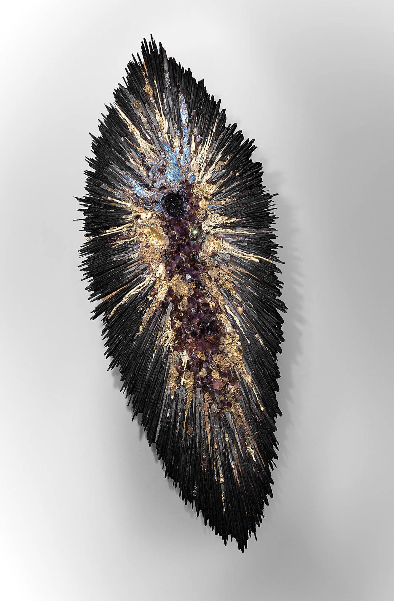 Béatrice serre 2015 "amethist big bang" wall sculpture for sale at ...