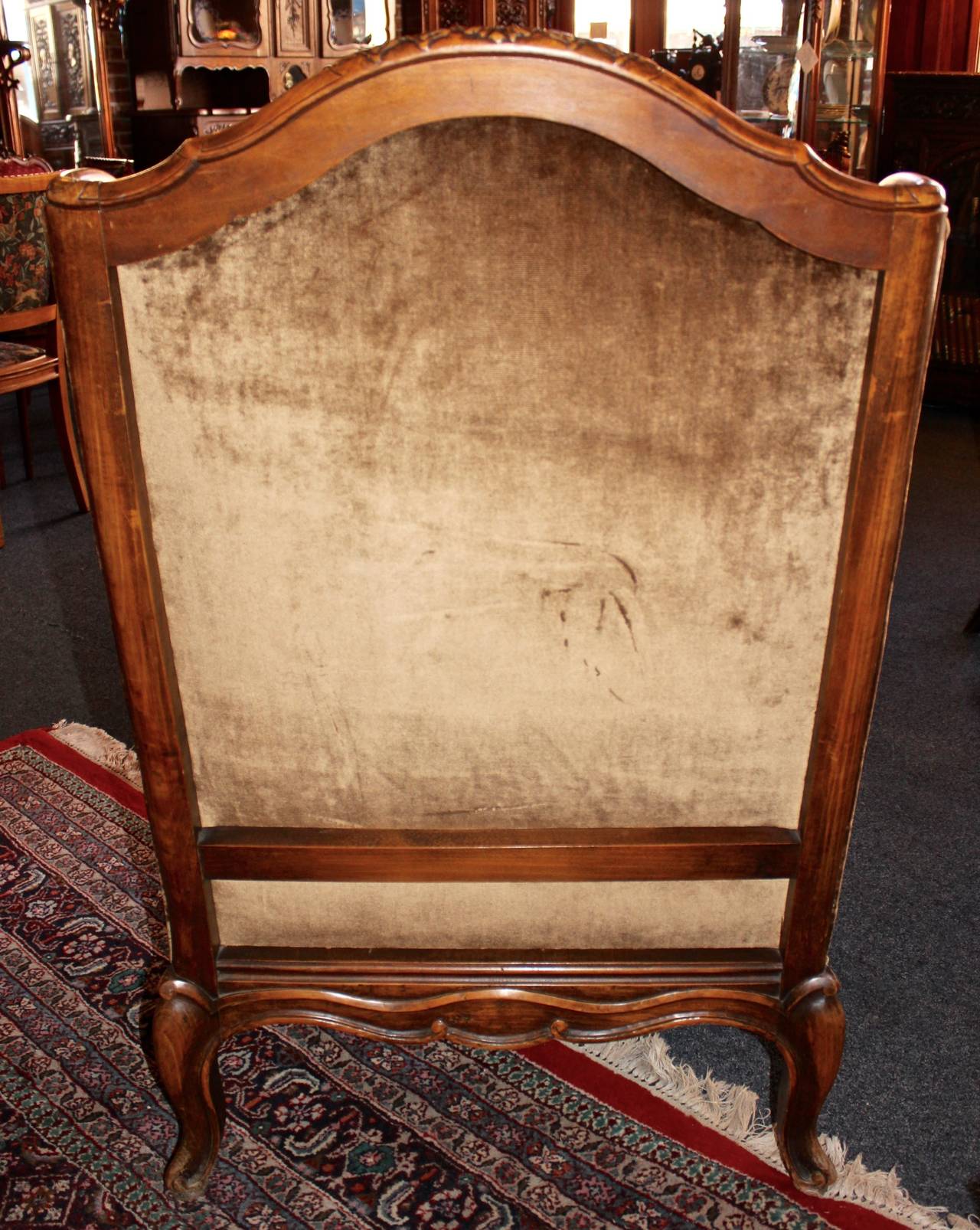 Early 20th Century French Louis XV Wingback Armchair For Sale 1