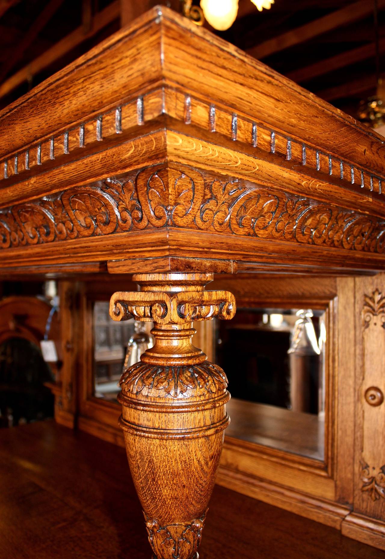 Late 19th Century Belgian Renaissance Cabinet For Sale 1